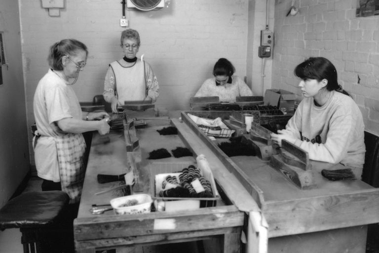 Mason Pearson factory