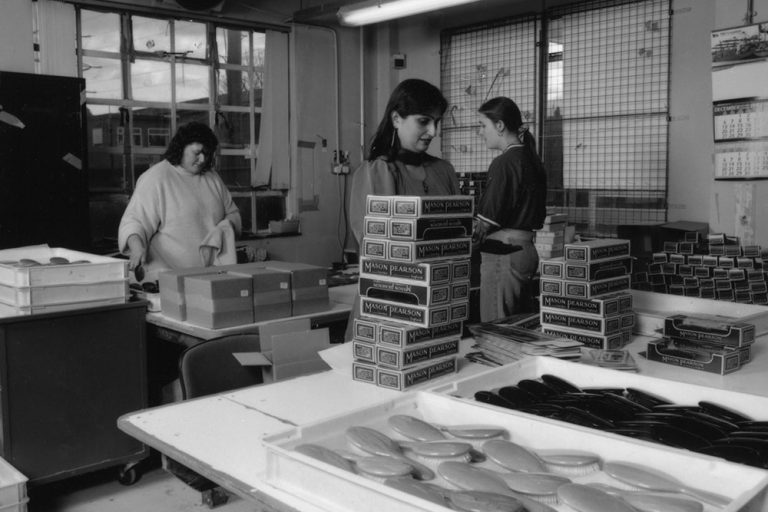 Mason Pearson factory