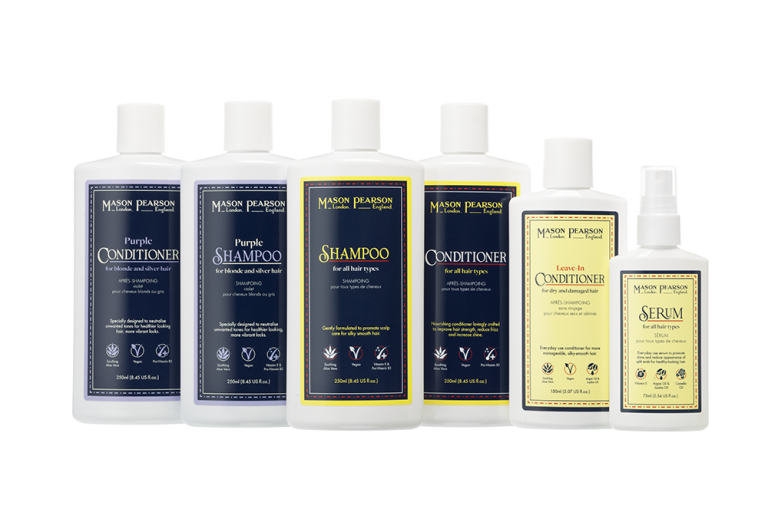 Mason Pearson haircare range