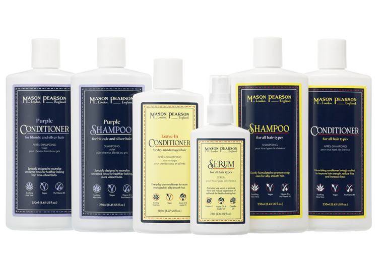 Mason Pearson haircare range