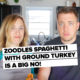 Zoodles Spaghetti With Ground Turkey